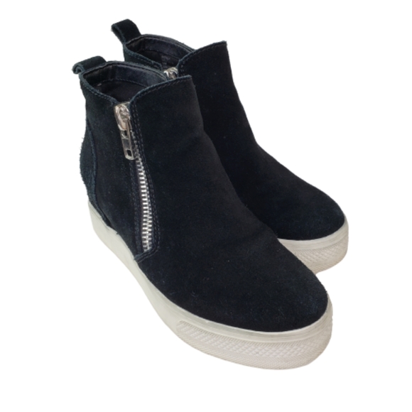 Steve Madden Shoes - Steve Madden Wedgie Suede Sneaker